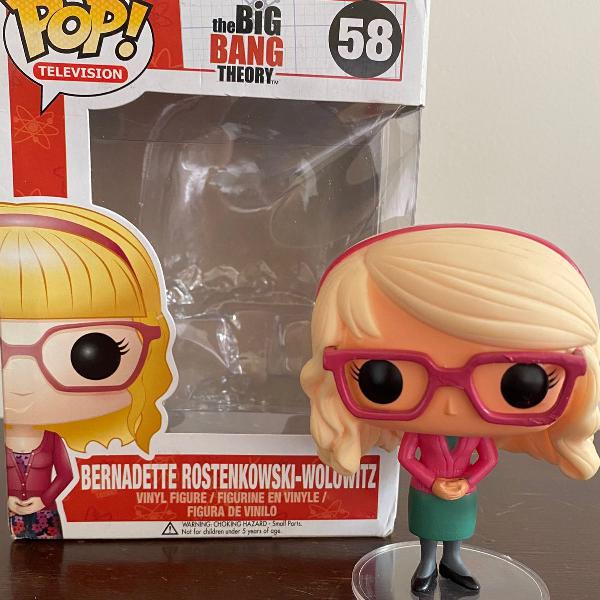 funko pop bernadette rostenkowski the big bang theory