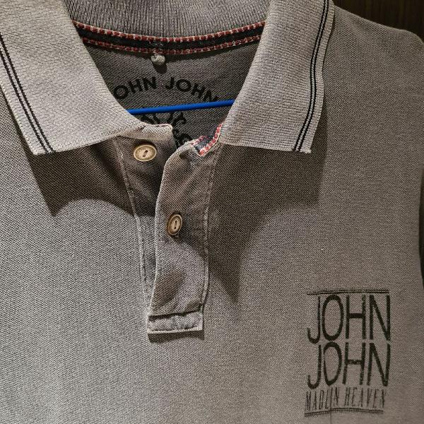 Polo Cinza estonada John John M