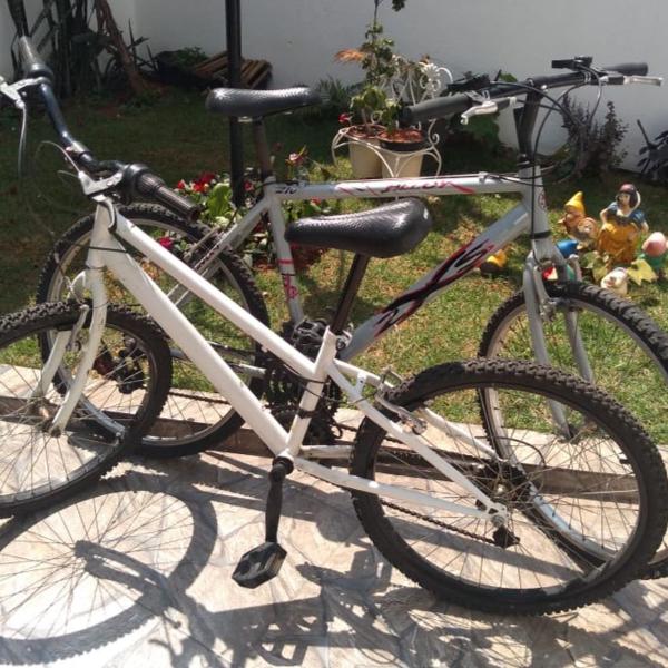 Bicicletas aro 21 e 26