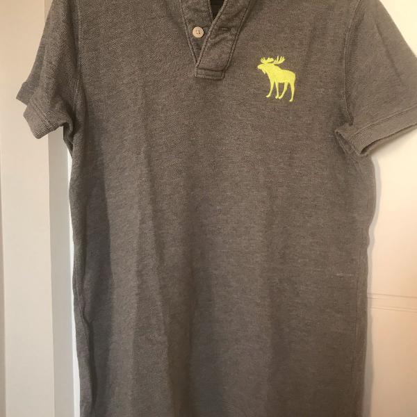 camiseta polo abercrombie tamanho small adulto