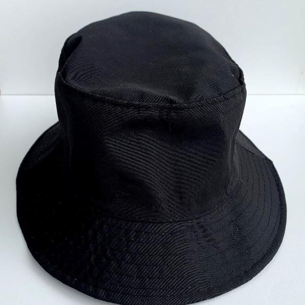 Chapéu bucket hat preto