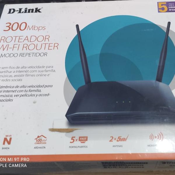 Roteador tp link dir 615 wireless wifi semi novo