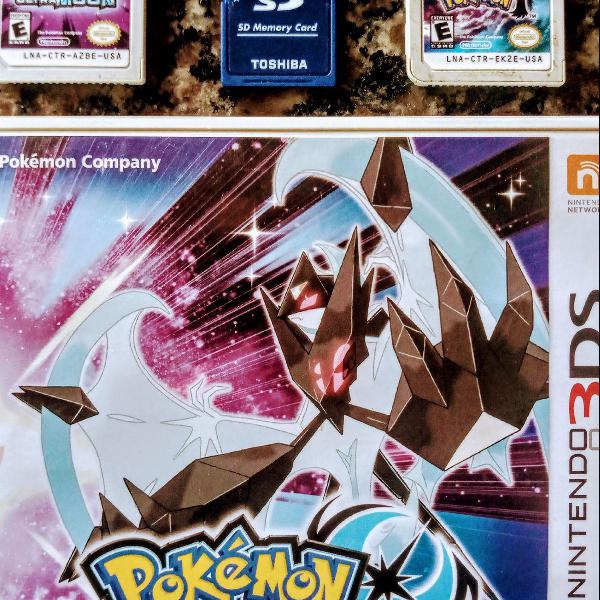 Jogos Nintendo 3DS Pokémon Ultramoon e Y