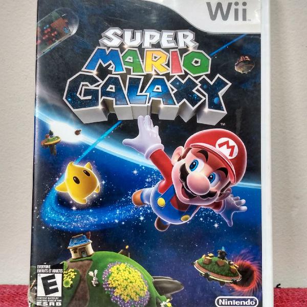 Super mário galaxy original nintendo wii