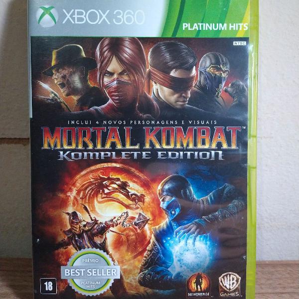 Jogo mortal kombat para xbox 360