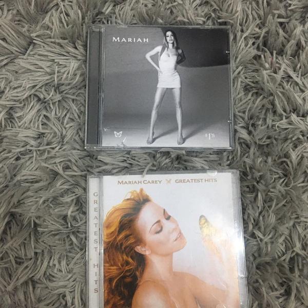 kit dois cds melhores da mariah carey