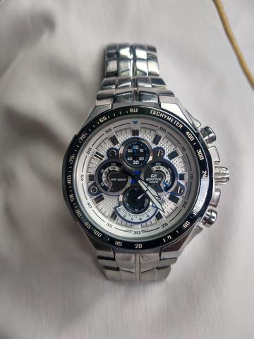 Relógio casio edifice cronógrafo ef-554d-7av