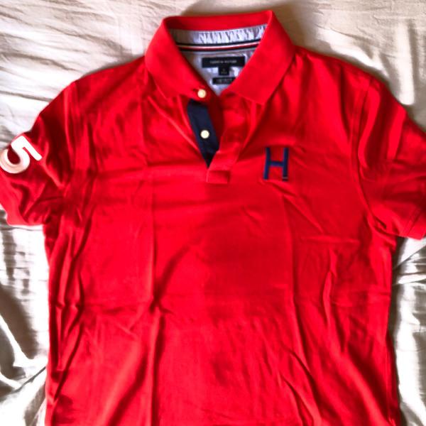 Camisa Polo Vermelha Tommy Hilfiger