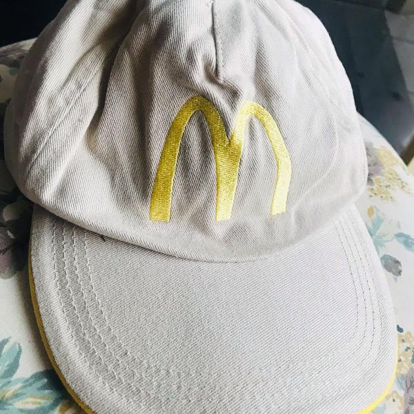 Boné retrô mc donalds