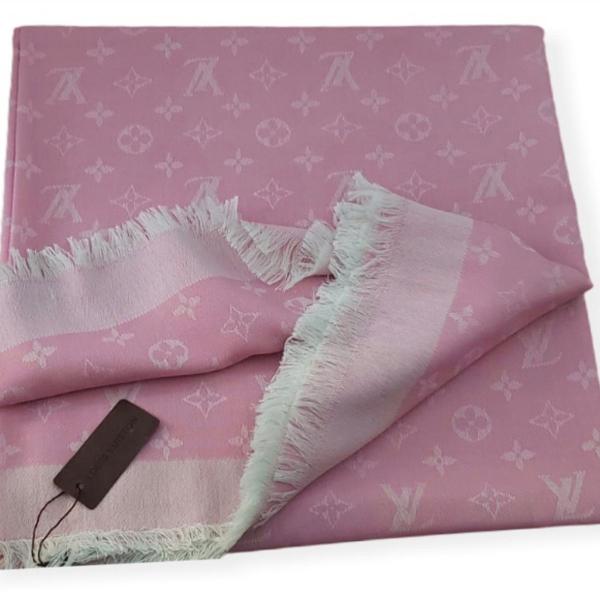 Pashmina echarpe lenço rosa cachemire