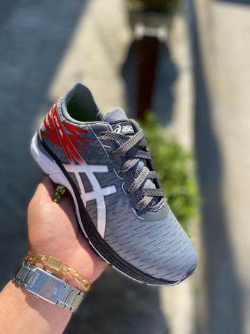 Asics drop gel cinza (promoção)