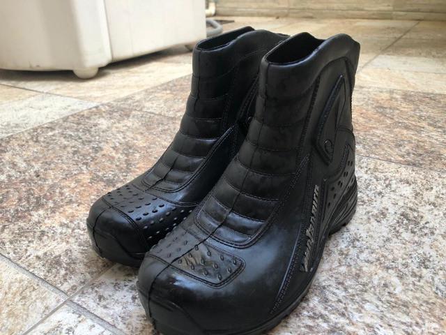 Bota pantaneiro cano curto - motociclista