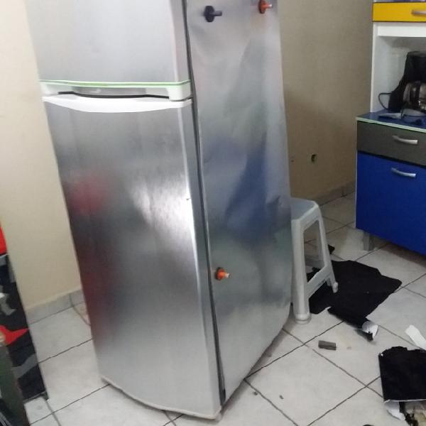 Refrigerador Consul frosfree alumínio personalizada