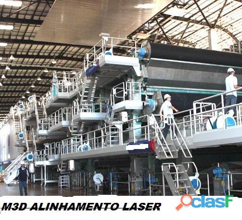 Cimento e Fertilizantes Geometria Maquinas Industriais Laser Interferometro