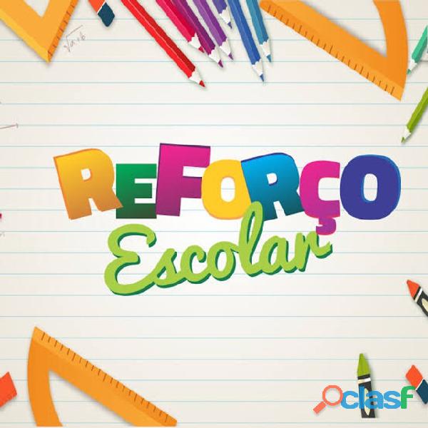 Reforço escolar matemática e inglês fundamental ii