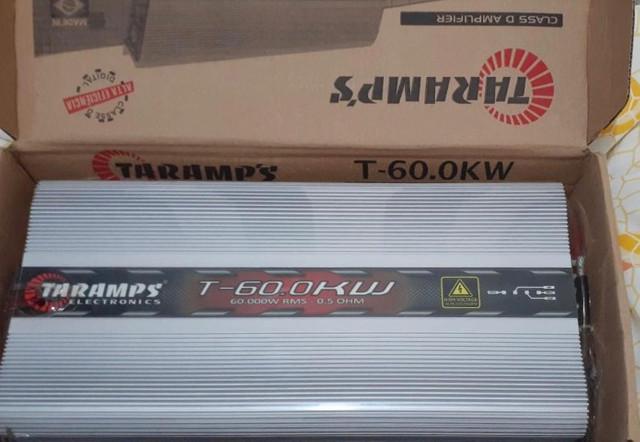 Alto Falantes Ultravox 3K7 & Modulo Taramps 60K