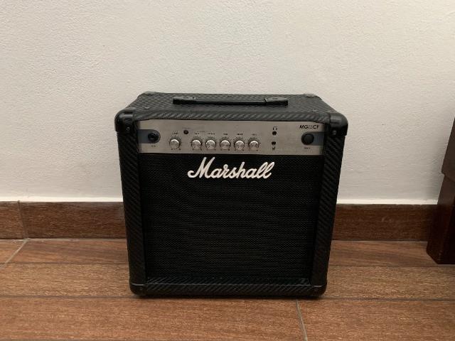 Amplificador Marshall MG15CF 15W (Preto)