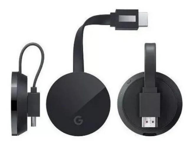 Google chromecast ultra 4k 100%original novo (sem embalagem)