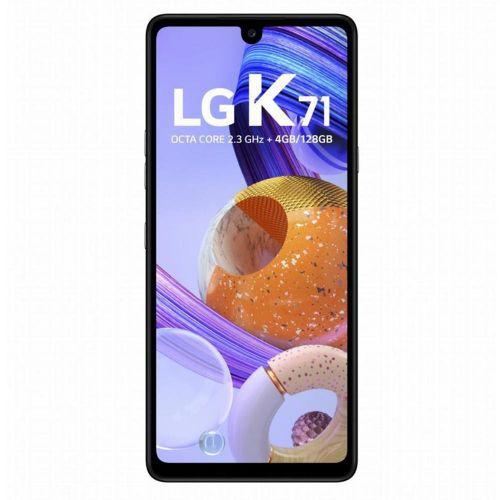 Smartphone LG K71, Titanium, LM-Q730BAW, Tela de 6.8/