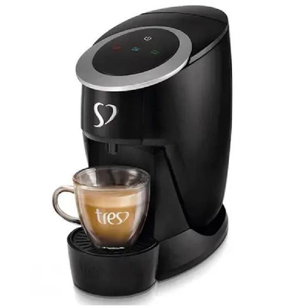 Cafeteira Espresso Touch Preta 110v TRES da 3corações