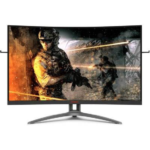 Monitor Gamer AOC Agon 32" Widescreen Curvo 165Hz 1ms