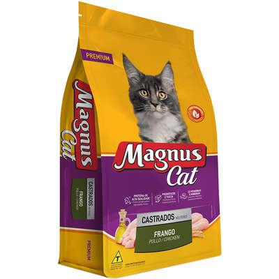 Ração magnus cat premium frango para gatos adultos