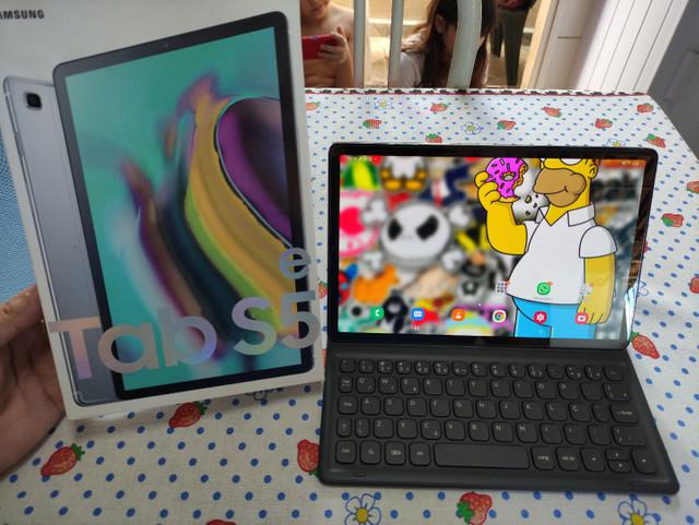 Galaxy tab s5e 64gb 4gb 4g + teclado original