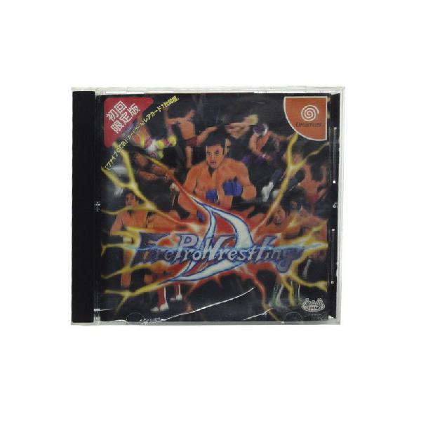 Jogo fire prowrestling d - dreamcast (japonês)