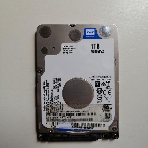 Hd 1tb notebook