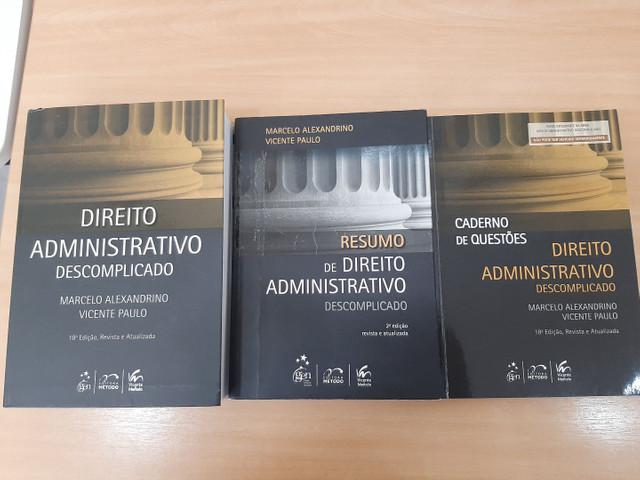 Kit Livros de Direito Administrativo