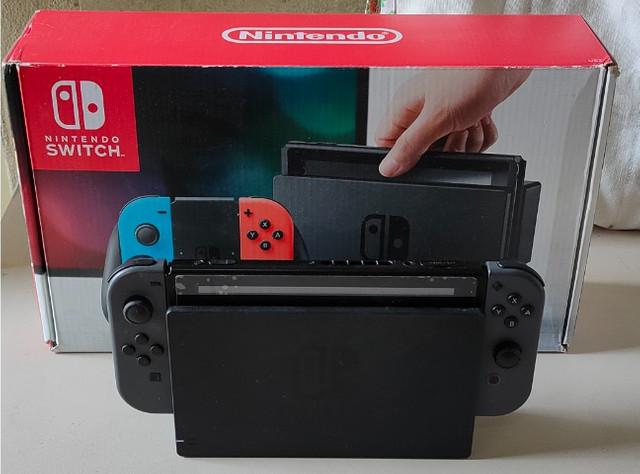 Nintendo switch (cinza)