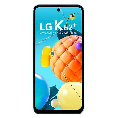 Smartphone lg k62 plus, azul, k525bmw, tela de 6.59/