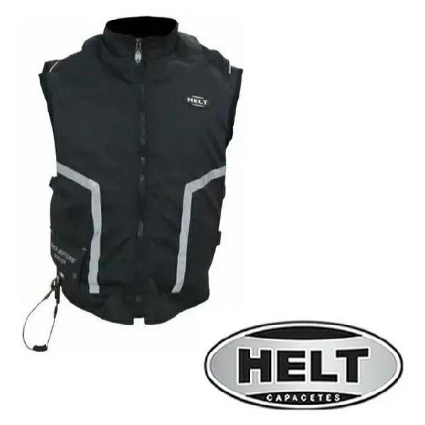 Colete Air Bag Motociclista Original Helt C/ Cilindro Tam G