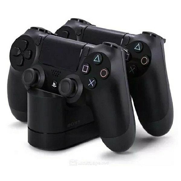 Mini carregador de controle ps4 playstation dual charger