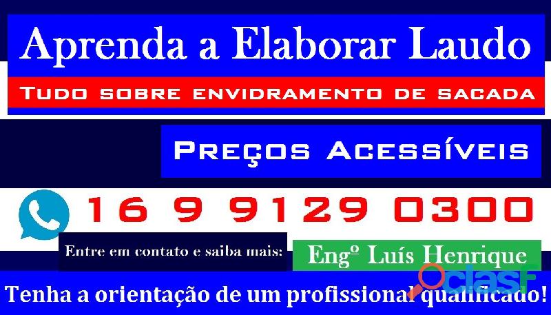 Curso de Laudo de Envidraçamento de Sacada