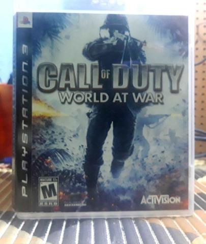 Call of duty world at war ps3 (venda ou troca)