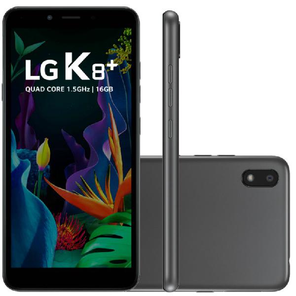 Smartphone lg k8 plus platinum 16gb 1gb de ram tela 5&quot; dual