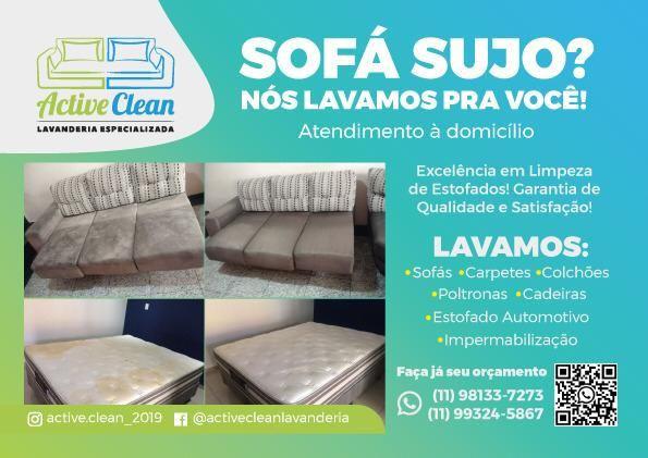 Sofa sujo nunca mais