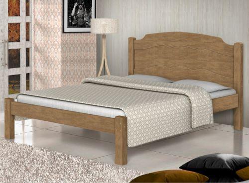 Cama casal maia freij/u00f3 com colch/u00e3o