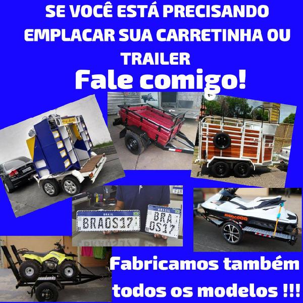 Documentação para legalizar trailer e carretinha