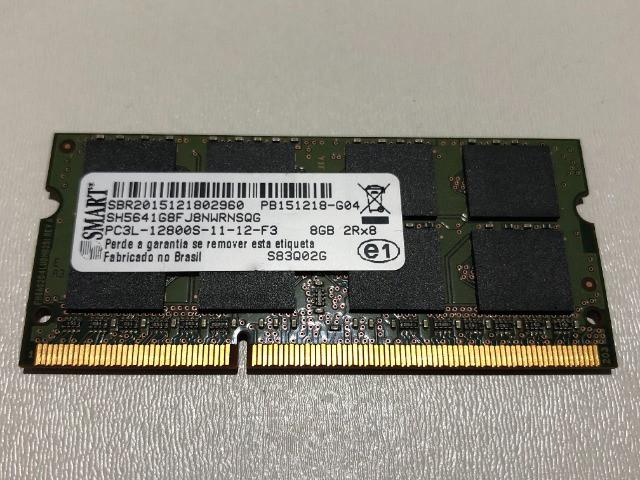 Memoria ram 8gb notebook