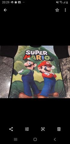 Camisa/Camiseta Super Mário Brós