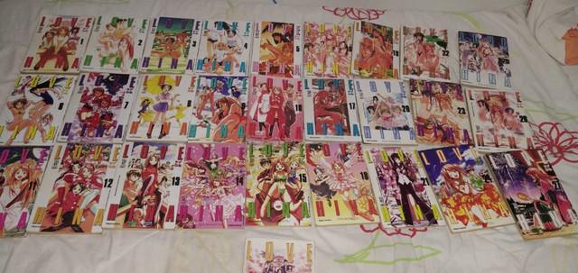 Coleção mangás love hina - volumes 1 ao 28