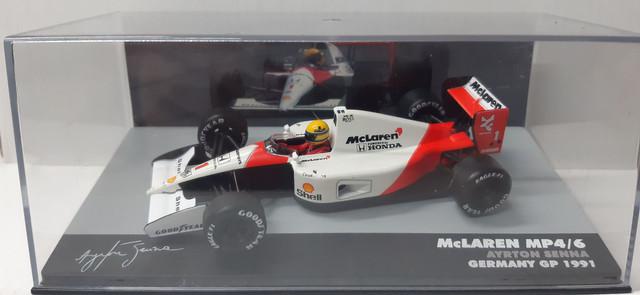 Lendas F1 - Mclaren Senna - MP4/5B e MP4/6 - 1:43