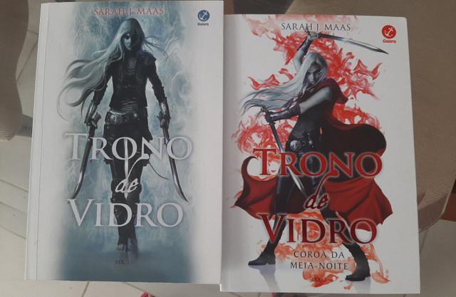 Trono de vidro volume 1 e 2