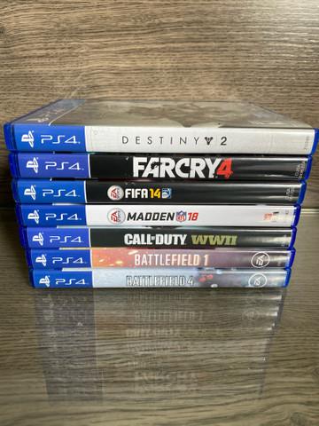 Jogos Usados de PS4 - R$50 cada