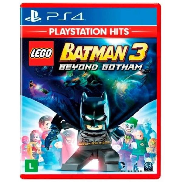 Lego Batman 3 - PS4 - mídia física lacrada