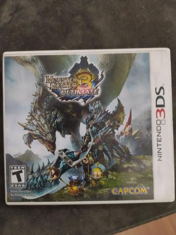 Monster Hunter 3 ultimate Nintendo 3ds