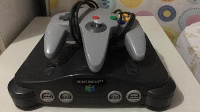 Nintendo 64 - 1 controle 3 jogos