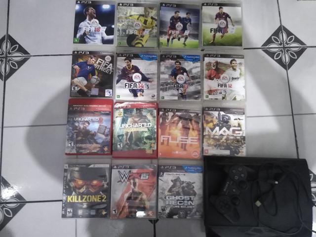 Vendo ps3 em perfeito estado.veja a descrição